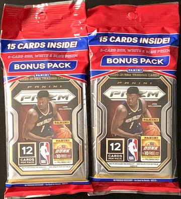 (2)2020 PRIZM BASKETBALL CELLOS 