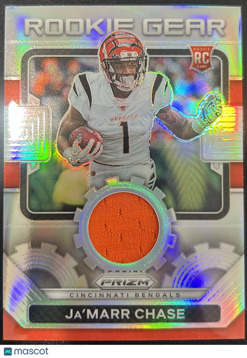 2021 Panini Prizm Rookie Gear Ja'Marr Chase #RG-7 RC Patch