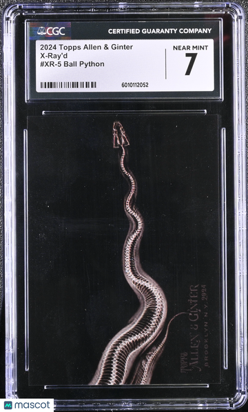 2024 Topps Allen & Ginter Ball Python #XR-5 X-Ray'd CGC 7