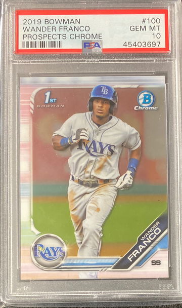 Wander Franco 2019 Bowman Chrome