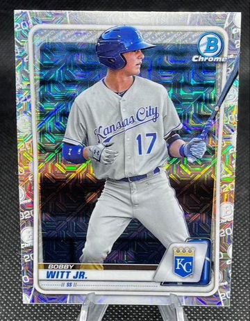 2020 Bowman Chrome Baseball Bobby Witt Jr Rookie Prospect Mega Box Mojo Refractor