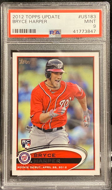 2012 Topps Update #US183 Bryce Harper PSA 9