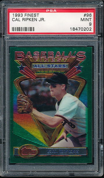 1993 Finest Cal Ripken Jr #96 PSA 9