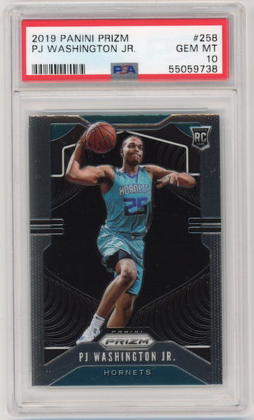 PJ Washington Jr. 2019 Prizm PSA 10 Rookie