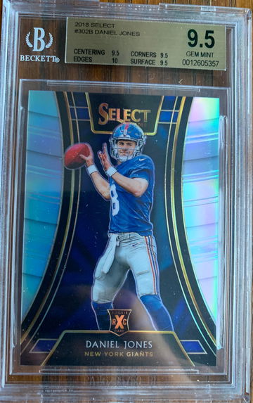 2018-19 Panini Select XRC Silver Prizm Rookie Rc BGS 9.5 True Gem +