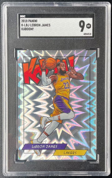 2018 Kaboom! Lebron James SGC 9 Kaboom