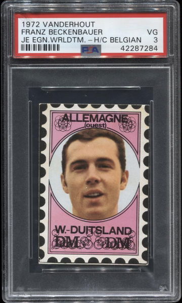 1972 Vanderhout Franz Beckenbauer PSA 3 *7284