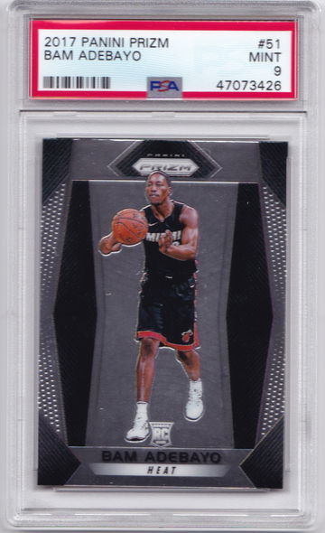 Bam Adebayo 2017 Prizm PSA 9