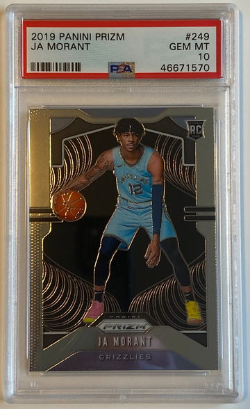 2019 Panini Prizm Ja Morant RC #249