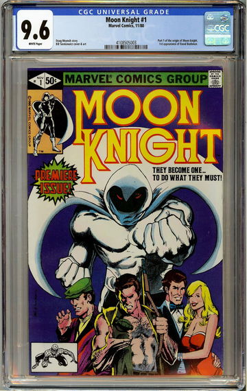 Moon Knight #1 CGC 9.6 1980