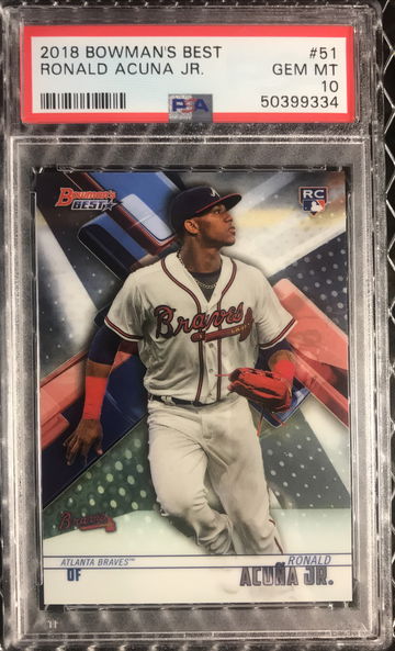 2018 Bowman’s Best Ronald Acuna Jr.