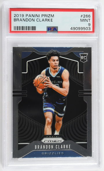 2019 Panini Prizm Brandon Clarke PSA 9 #266