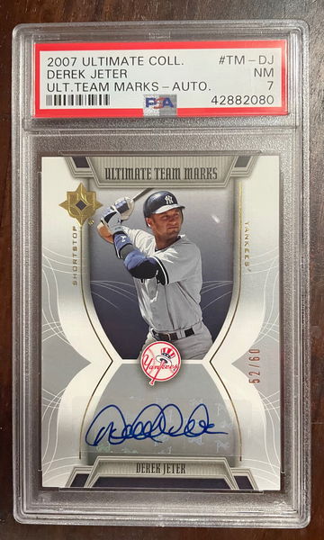 2007 Ultimate Collection Derek Jeter Auto /60
