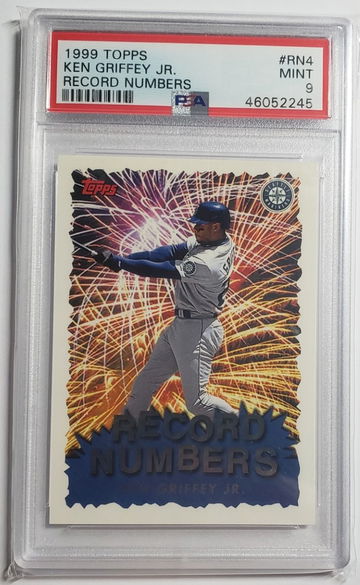 1999 Topps Ken Griffey Jr. Record Numbers PSA 9