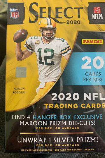 2020 Panini Select NFL football Hanger box