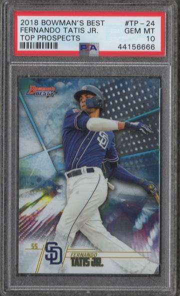 2018 Bowman's Best Fernando Tatis Jr. PSA 10
