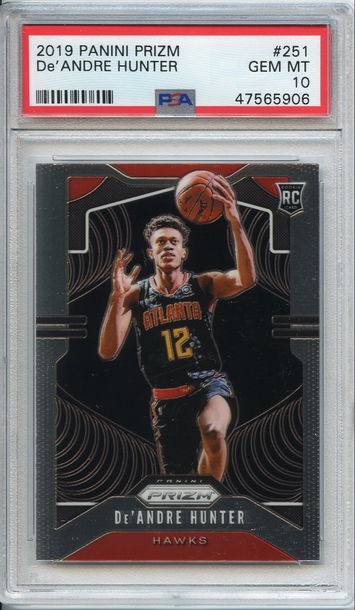 De'Andre DeAndre Hunter Prizm Rookie PSA 10 NEP