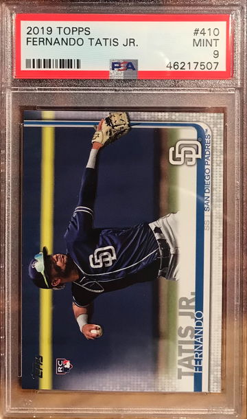 2019 Topps PSA 9 Fernando Tatis Jr