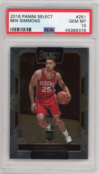 Ben Simmons Select COURTSIDE PSA10 Rookie RC #251