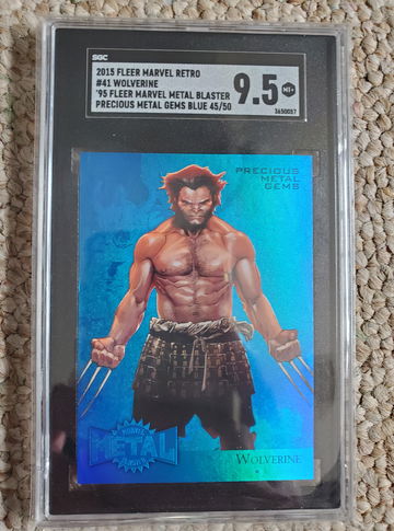 2015 Wolverine PMG Blue 45/50 marvel