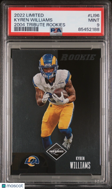 2022 Limited Kyren Williams #LI-96 Limited Rookie PSA 9