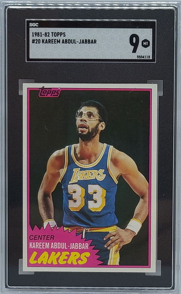 1981-82 Topps Kareem Abdul Jabbar