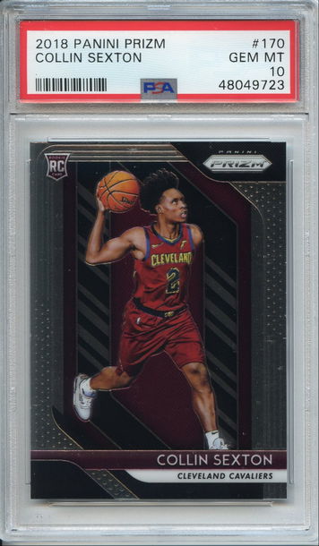 Collin Sexton Prizm Rookie PSA 10 NEP 723
