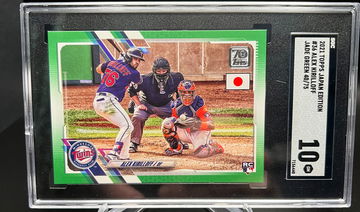 2021 Topps Japan Edition #36 Alex Kirilloff Green 40/75 SGC 10