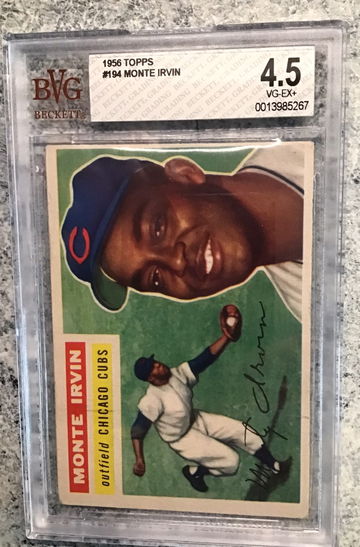 1956 Topps #194 Monte Irvin VG-EX