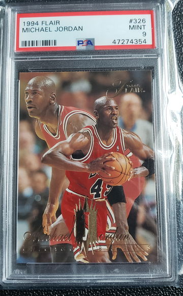 1994 Flair Michael Jordan 326 PSA 9