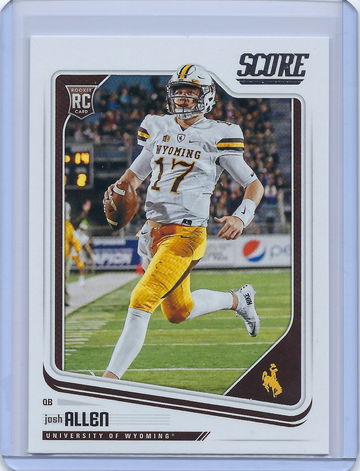 2020 score JOSH ALLEN RC