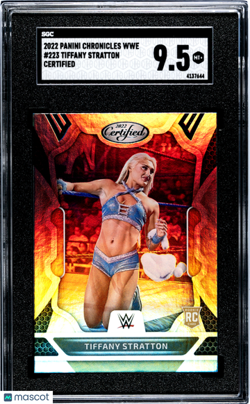 2022 Panini Chronicles Wwe Tiffany Stratton #223 Certified SGC 9.5