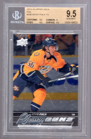 Kevin Fiala 2015-16 Upper Deck Young Guns RC