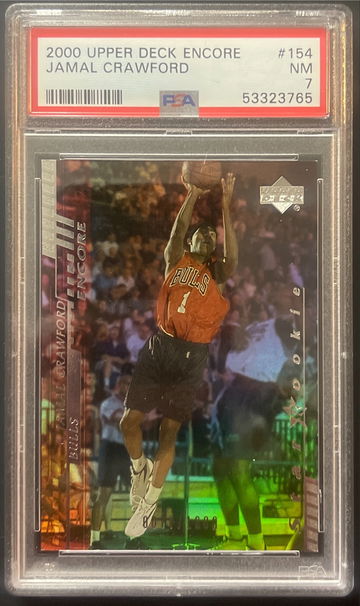 2000 Upper Deck Encore #154 Jamal Crawford Rookie