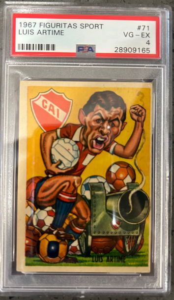 1967 Figuritas Sport Luis Artime