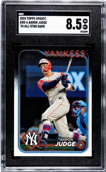 2024 Topps Update Series All-Star Game Aaron Judge #ASG-6 SGC 8.5