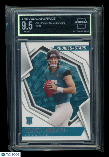 2021 Panini Rookies & Stars Trevor Lawrence #101 RC Arena Club 9.5