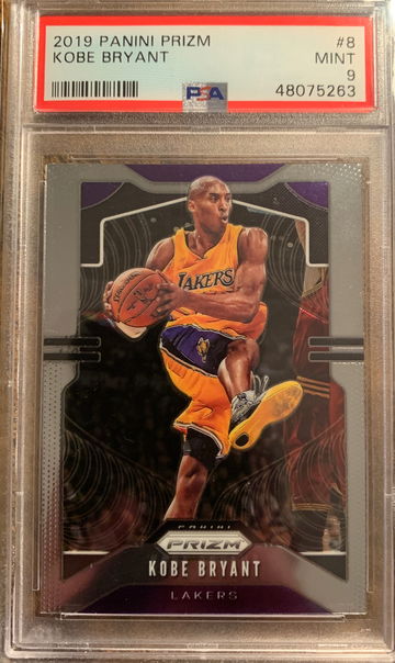 2019 Kobe Bryant Prizm PSA 9 