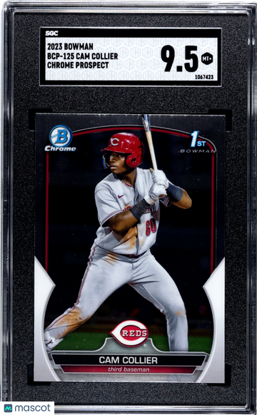 2023 Bowman Cam Collier #BCP-125 CHR. Pros. SGC 9.5