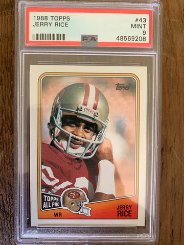 1988 Topps Jerry Rice #43 