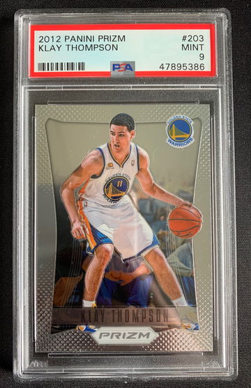 Klay Thompson 2012 Prizm PSA 9