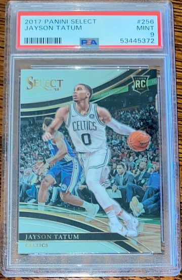 Jayson Tatum 2017 Select Courtside #256 Rookie RC PSA 9 MINT