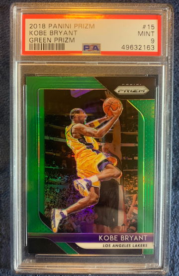 Kobe Bryant 2018 Prizm Green