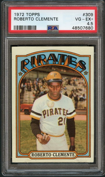 1972 TOPPS CLEMENTE PSA 4.5