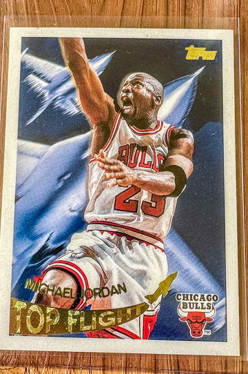 1995 topps top flight Michael jordan 