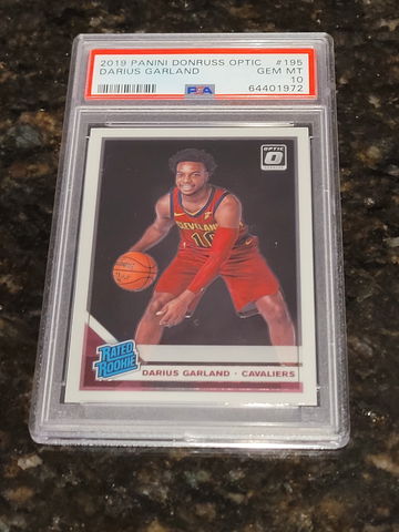 Darius Garland 2019 Panini Donruss Optic #195 PSA 10 GEM