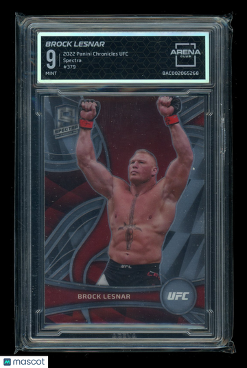 2022 Panini Chronicles UFC Spectra Brock Lesnar #379 Arena Club 9