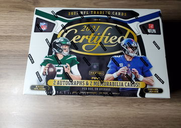 2021 Panini Certified Football Sealed Hobby Box