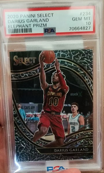 DARIUS GARLAND 2020 Elephant Prizm Select PSA 10