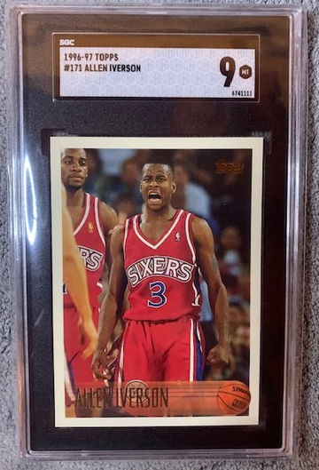 Allen Iverson 1996 Topps